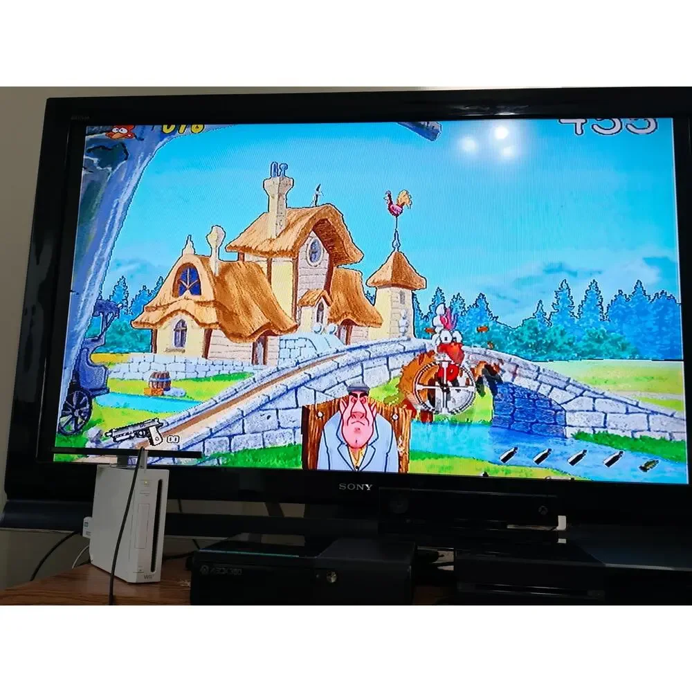 Chicken Shoot Nintendo Wii CIB Complete With Manual